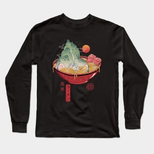 Ramen Landscape Long Sleeve T-Shirt